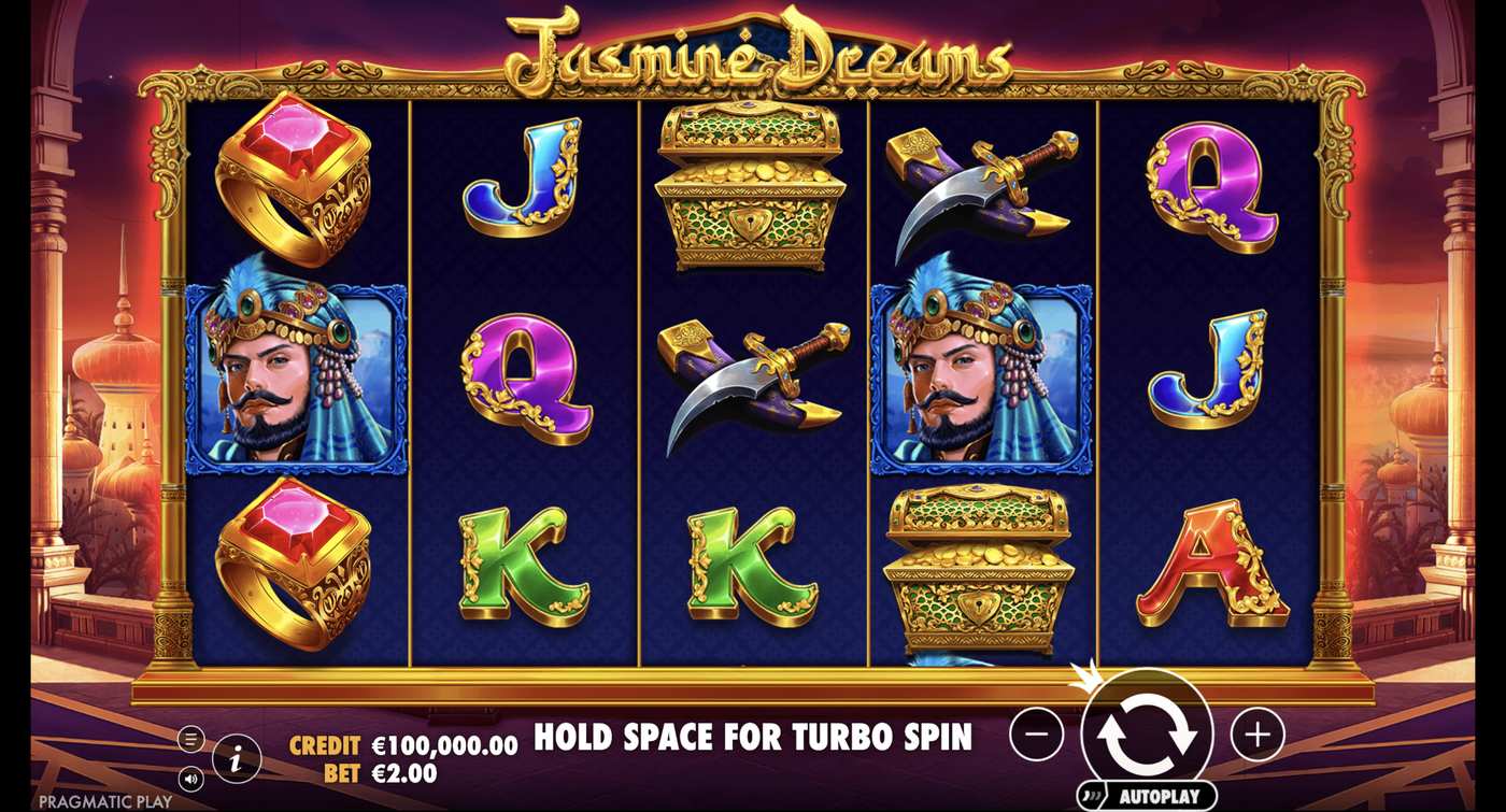 Jasmine Dreams: image of main menu