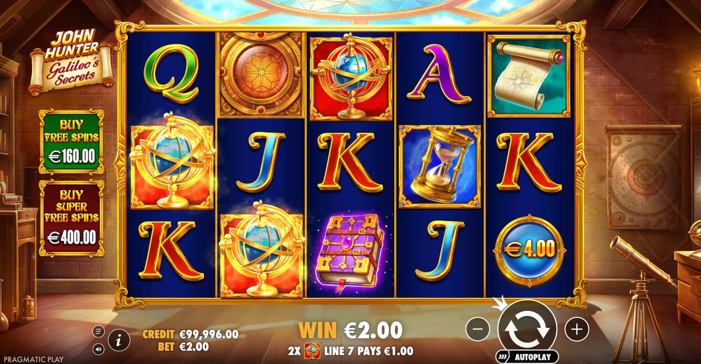 John Hunter and Galileo's Secrets: image of winning