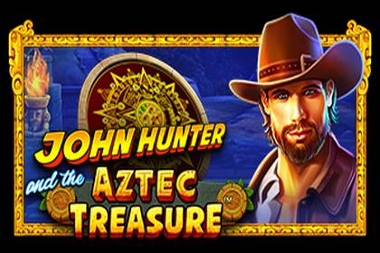 John Hunter and the Aztec Treasure Online Slot Logo