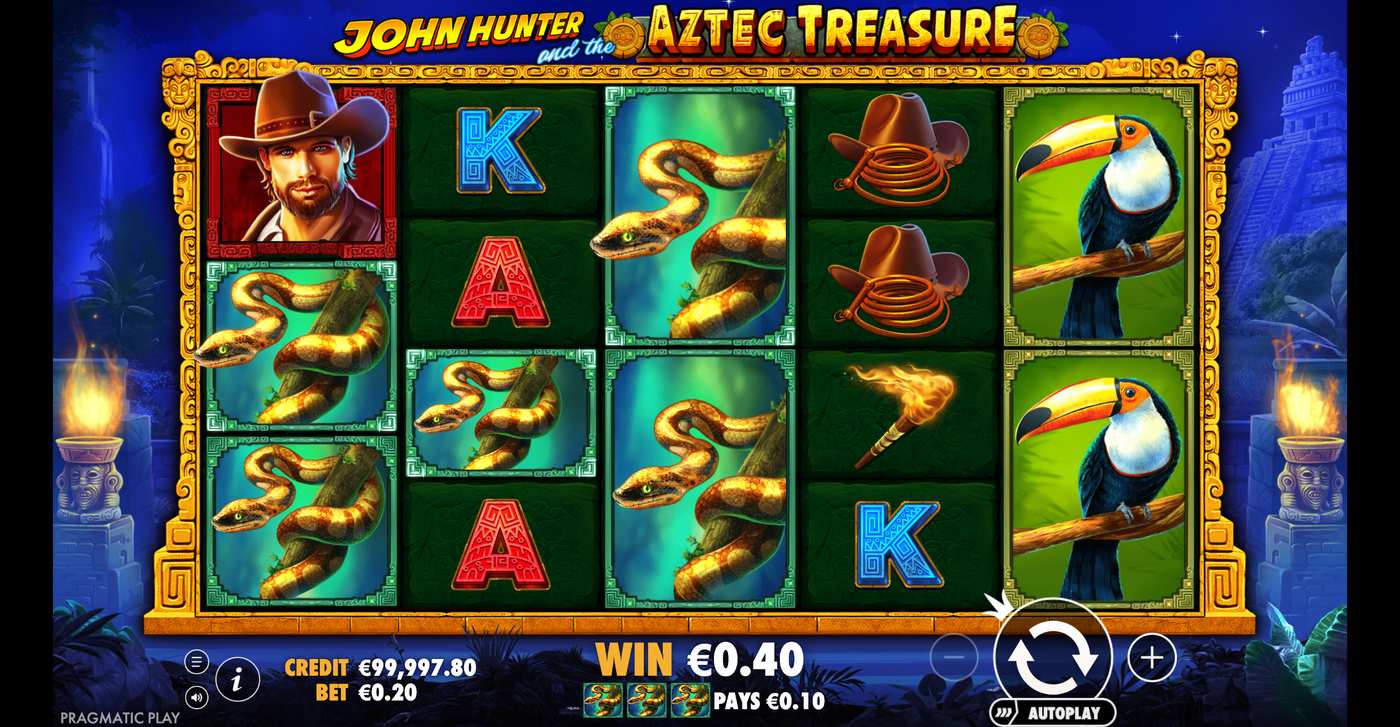 John Hunter and the Aztec Treasure: image of winning