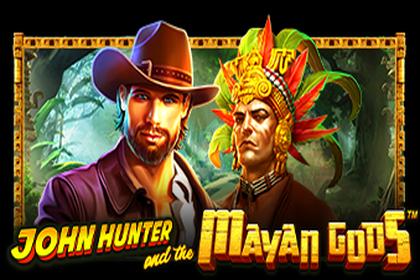 John Hunter and the Mayan Gods Online Slot Logo