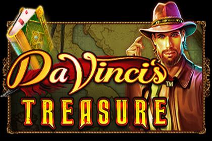 John Hunter and the Secrets of Da Vinci's Treasure Online Slot Logo