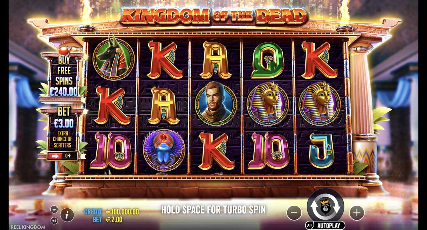 Kingdom of The Dead: image of main menu