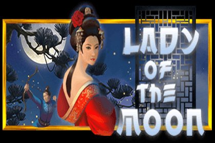 Lady of the Moon Online Slot Logo