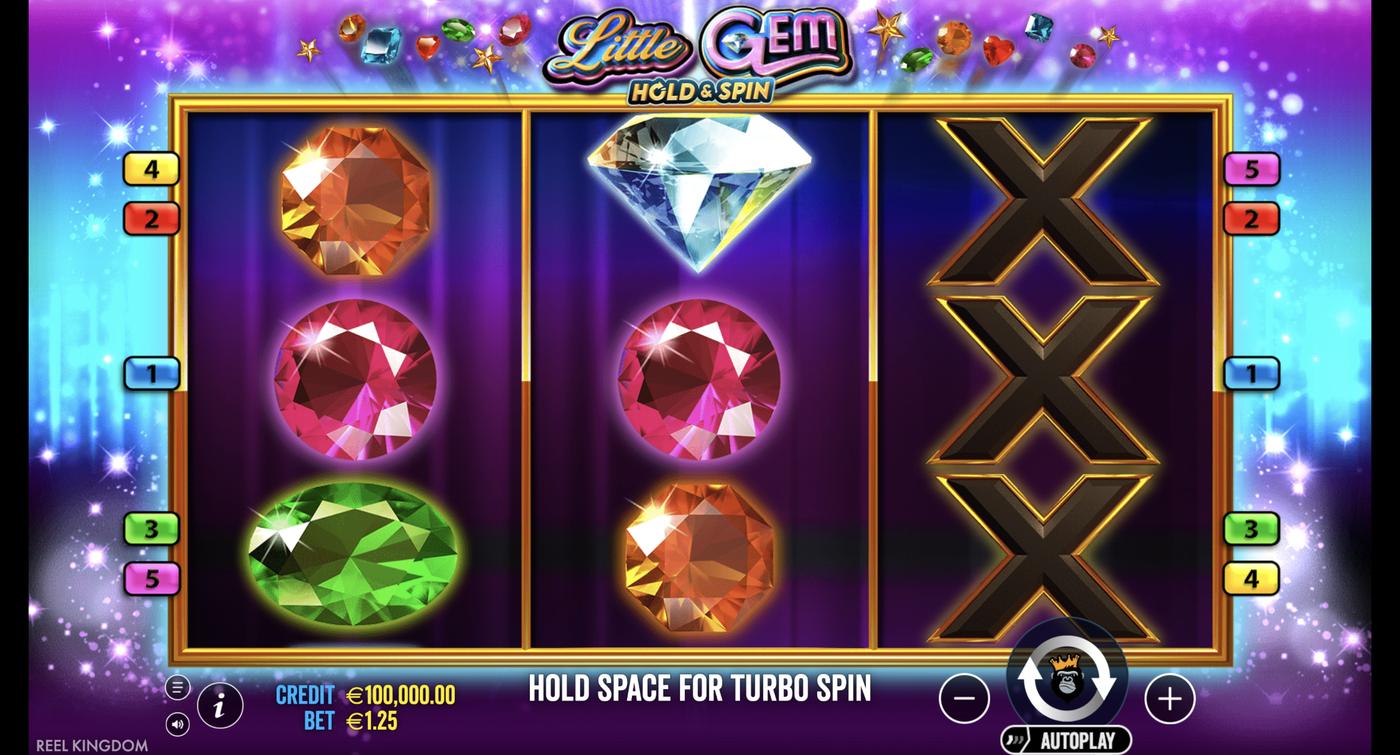 Little Gem: image of main menu