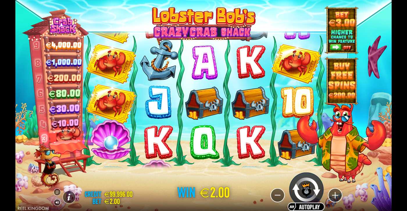 Lobster Bob's Crazy Crab Shack: image of winning