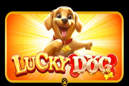 Lucky Dog Online Slot Logo