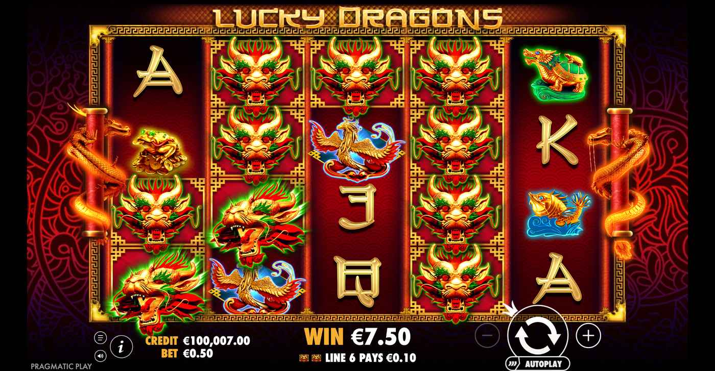 Lucky Dragons: image of winning