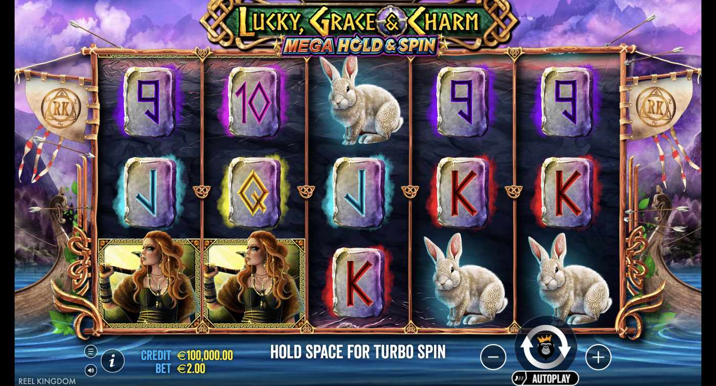 Lucky Grace And Charm: image of main menu