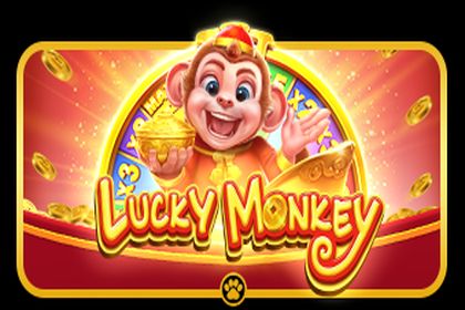 Lucky Monkey Online Slot Logo