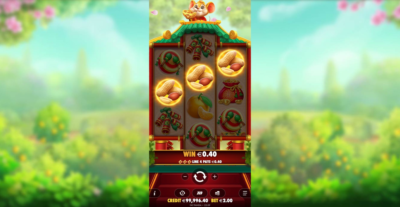 Lucky Mouse: image of winning