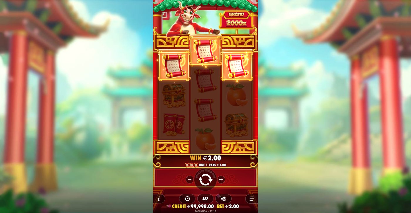 Lucky Ox: image of winning