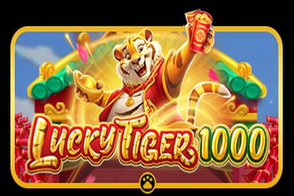 Lucky Tiger 1000 Online Slot Logo