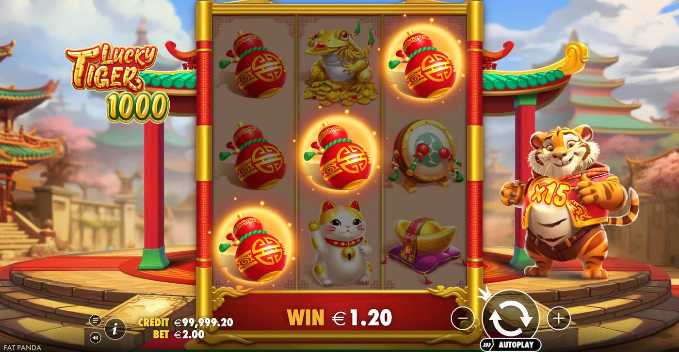 Lucky Tiger 1000: image of winning