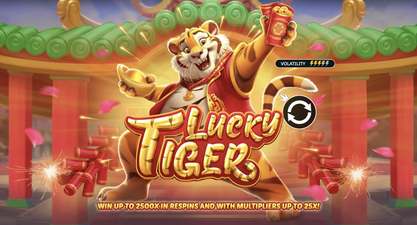 Lucky Tiger: image of main menu