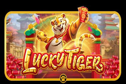 Lucky Tiger Online Slot Logo