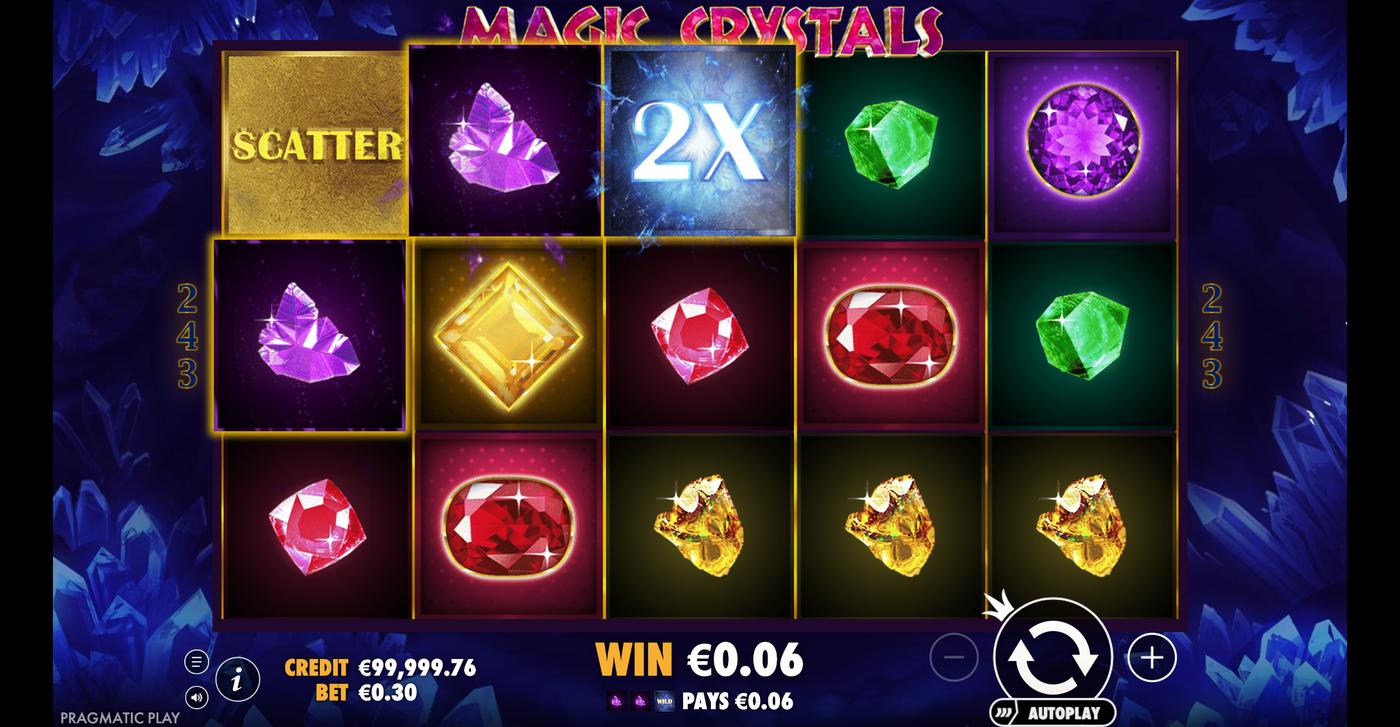 Magic Crystals: image of winning
