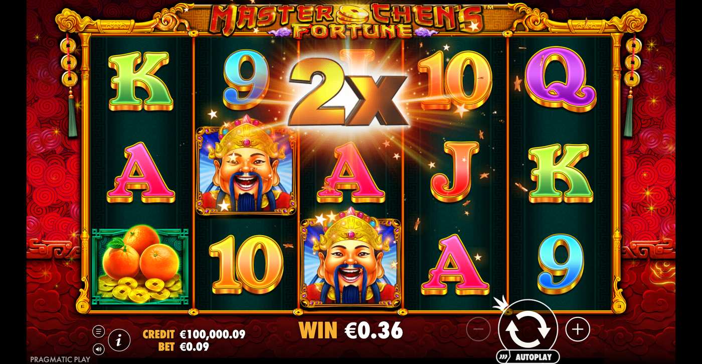 Master Chen's Fortune: image of winning