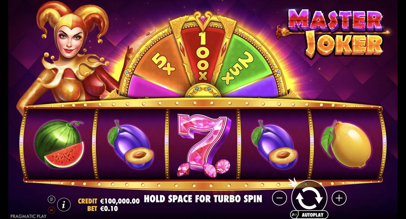 Master Joker: image of main menu