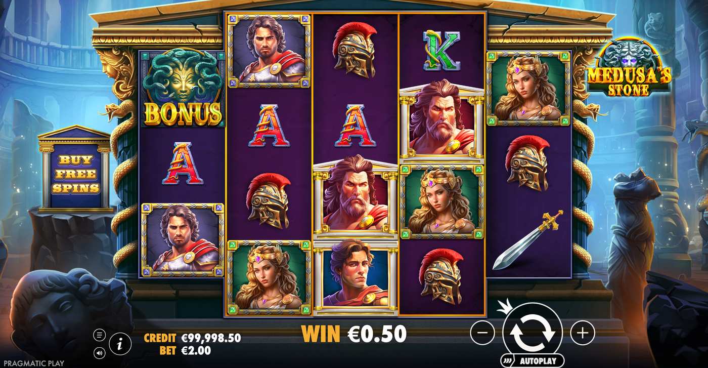 Medusa's Stone: image of winning