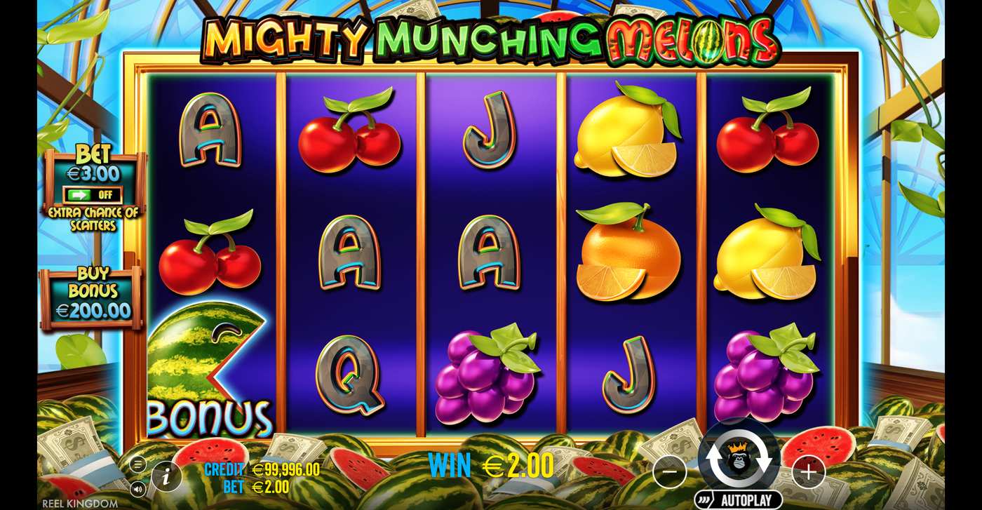 Mighty Munching Melons: image of winning