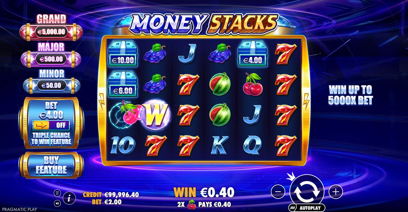 Money Stacks: image of winning