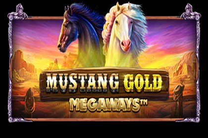 Mustang Gold Megaways Online Slot Logo