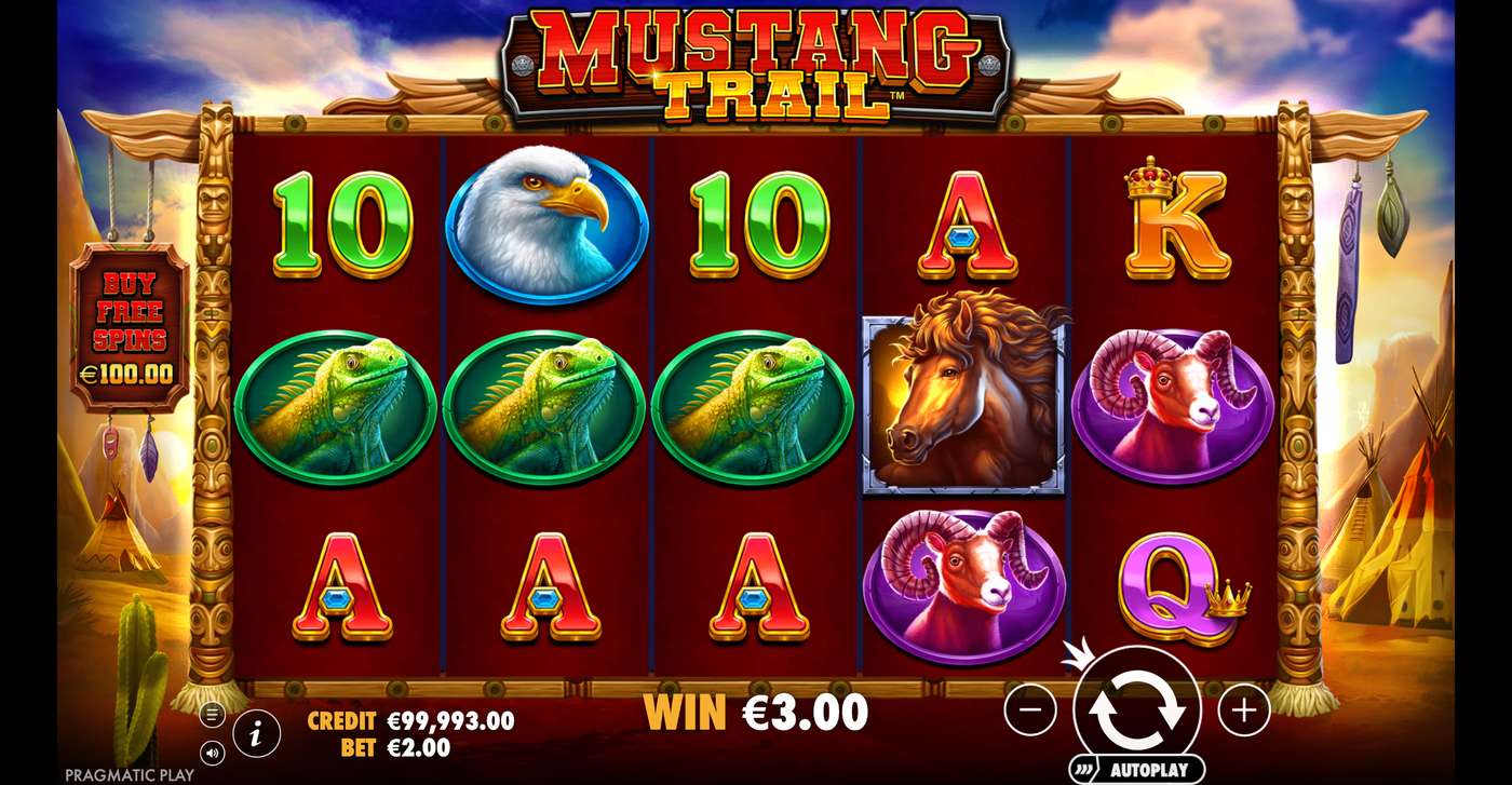 Mustang Trail: image of winning