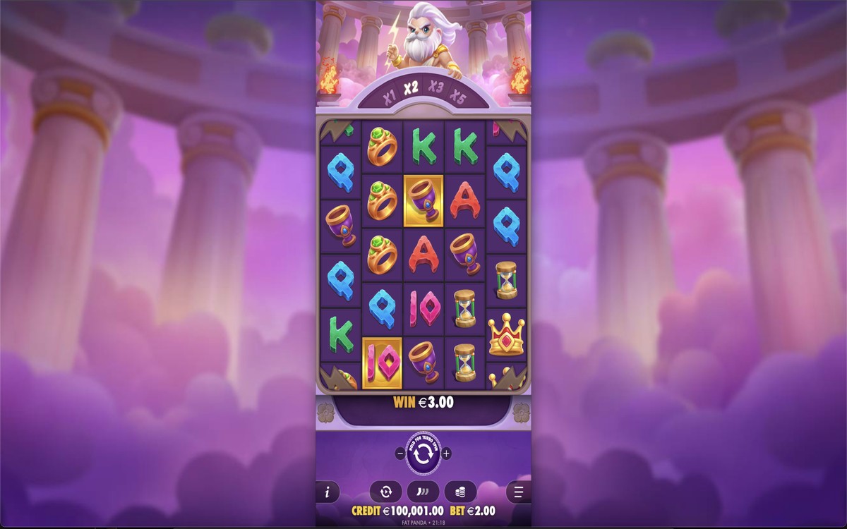 Olympus Wins: image of winning