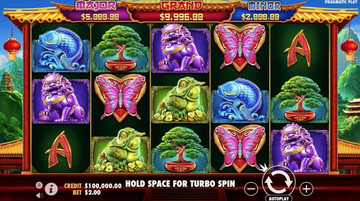 Panda's Fortune 2: image of main menu