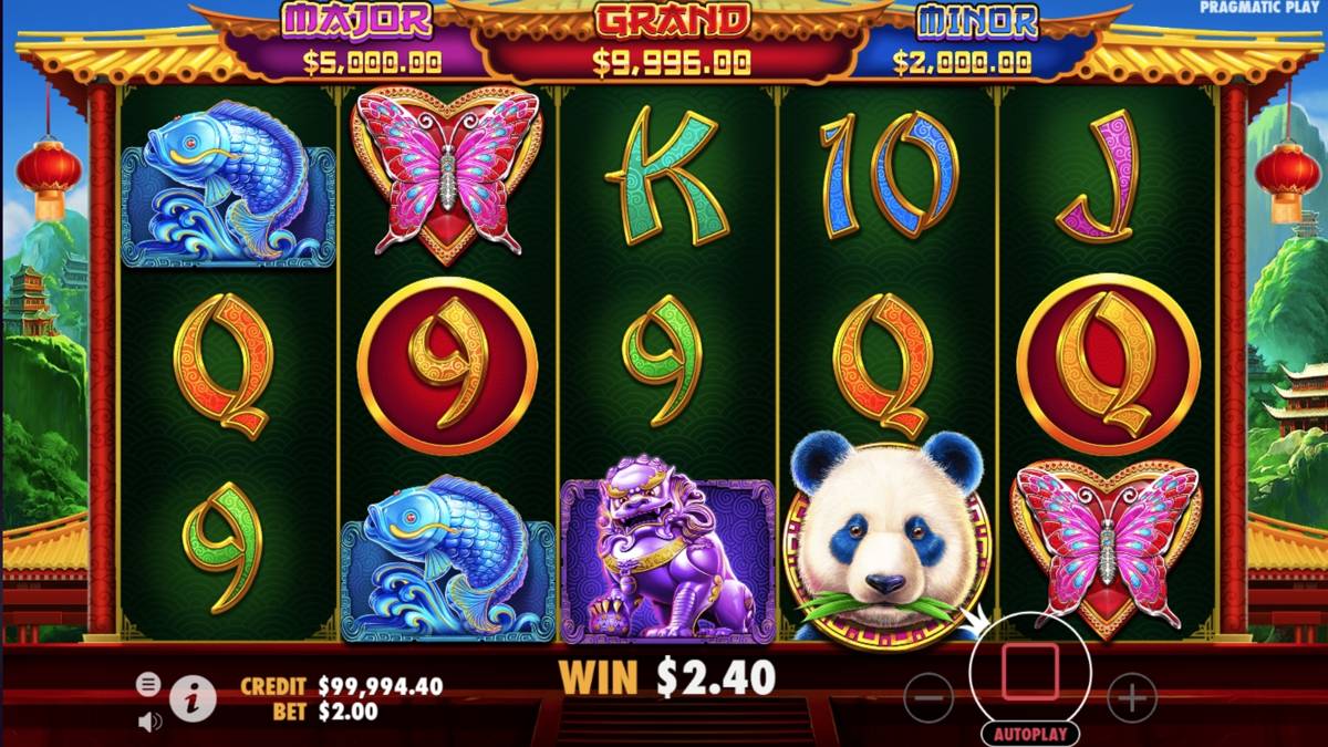 Panda's Fortune 2: image of winning