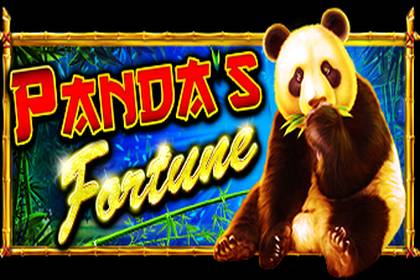 Panda's Fortune Online Slot Logo