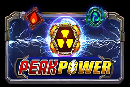 Peak Power Online Slot Logo