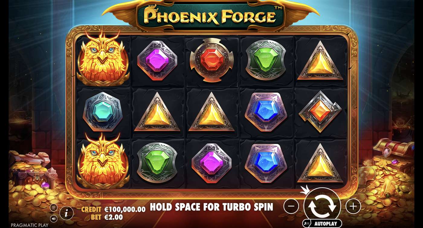 Phoenix Forge: image of main menu