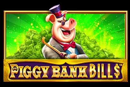 Piggy Bank Bills Online Slot Logo