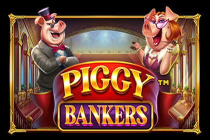 Piggy Bankers Online Slot Logo