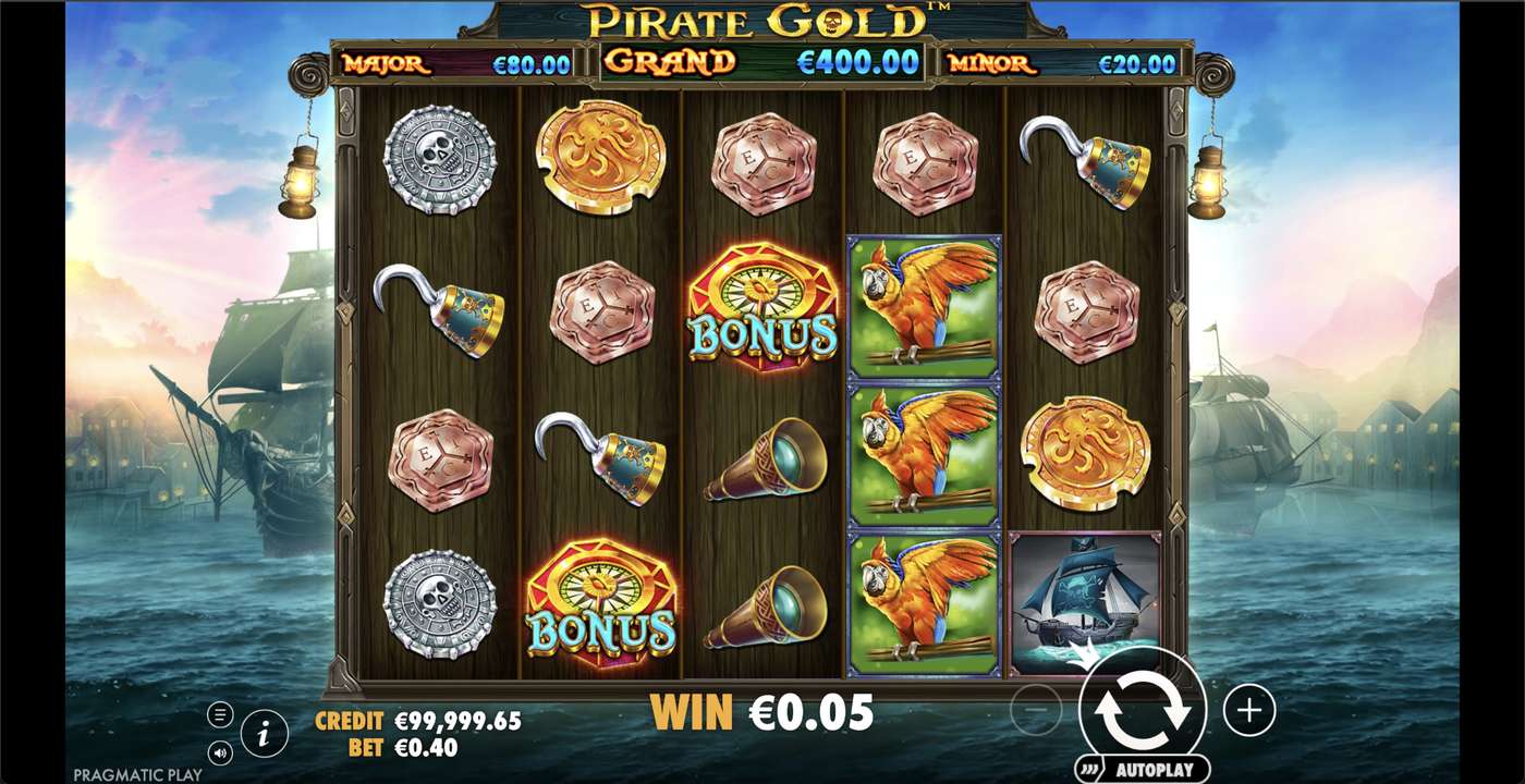 Pirate Gold: image of winning