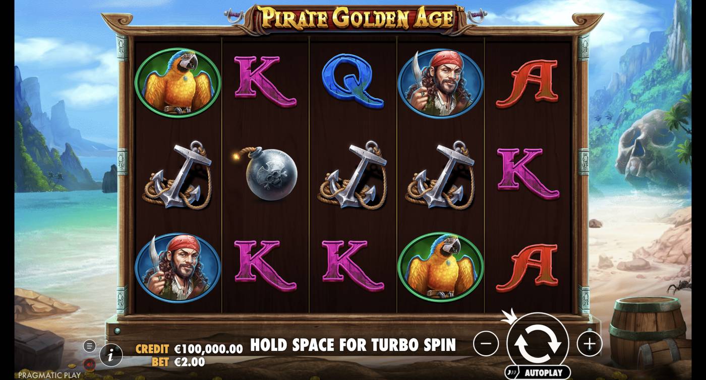 Pirate Golden Age: image of main menu