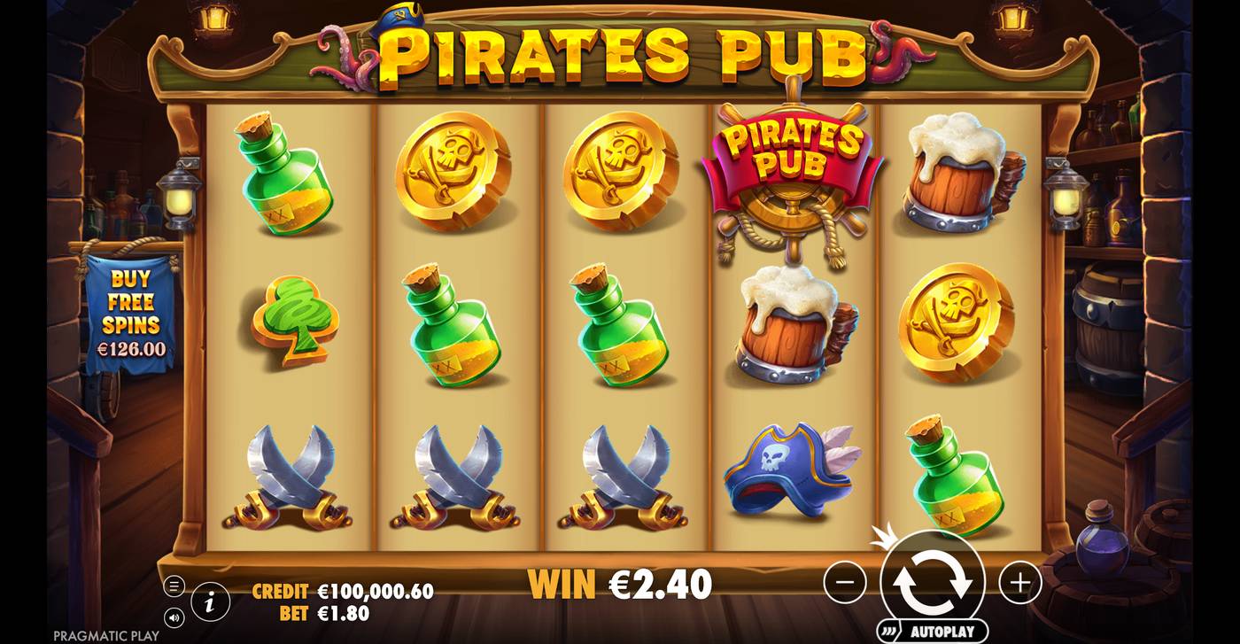 Pirates Pub: image of winning