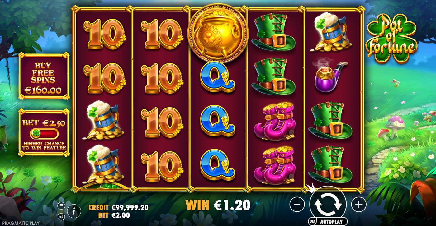 Pot of Fortune: image of winning