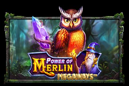 Power of Merlin Megaways Online Slot Logo