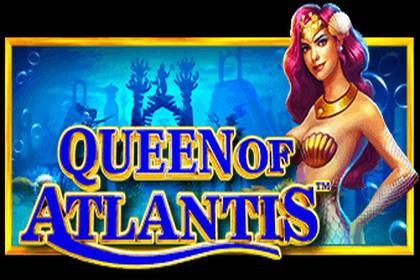 Queen of Atlantis Online Slot Logo