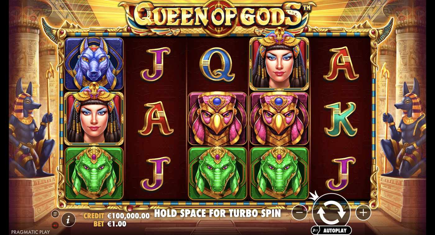 Queen of Gods: image of main menu