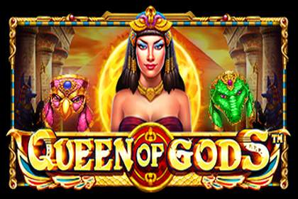 Queen of Gods Online Slot Logo