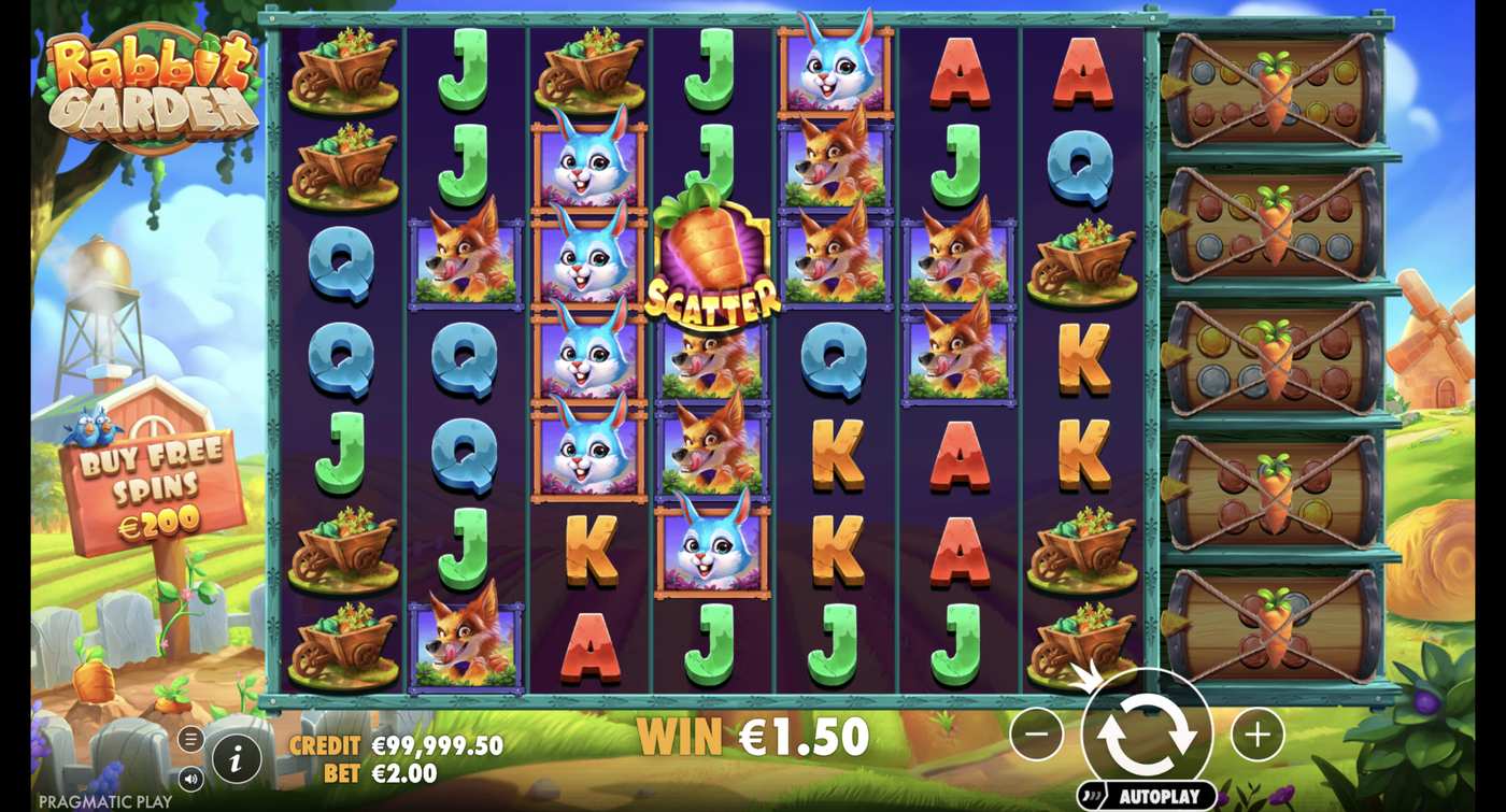 Rabbit Garden: image of winning