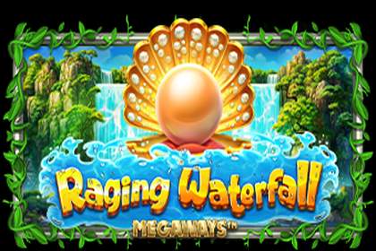 Raging Waterfall Megaways Online Slot Logo