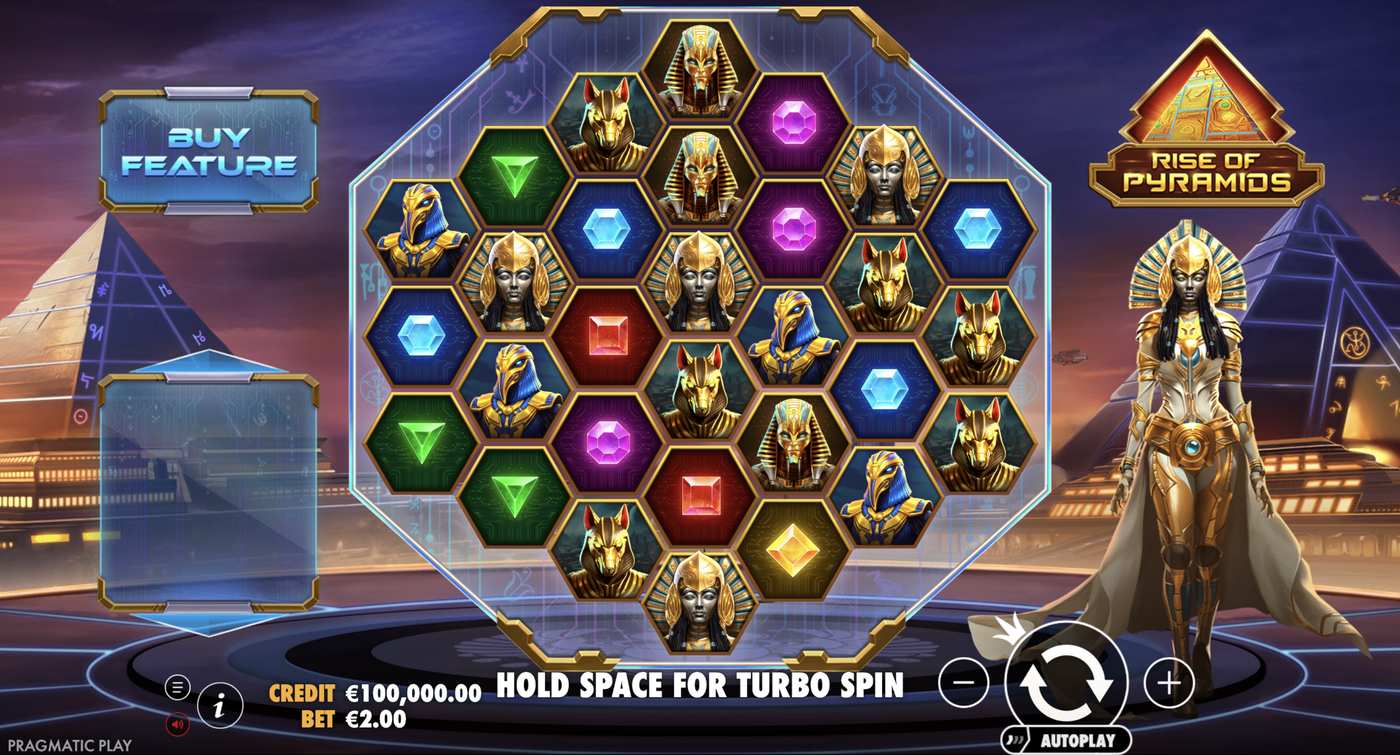 Rise of Pyramids: image of main menu