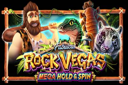 Rock Vegas Online Slot Logo