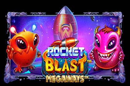 Rocket Blast Megaways Online Slot Logo