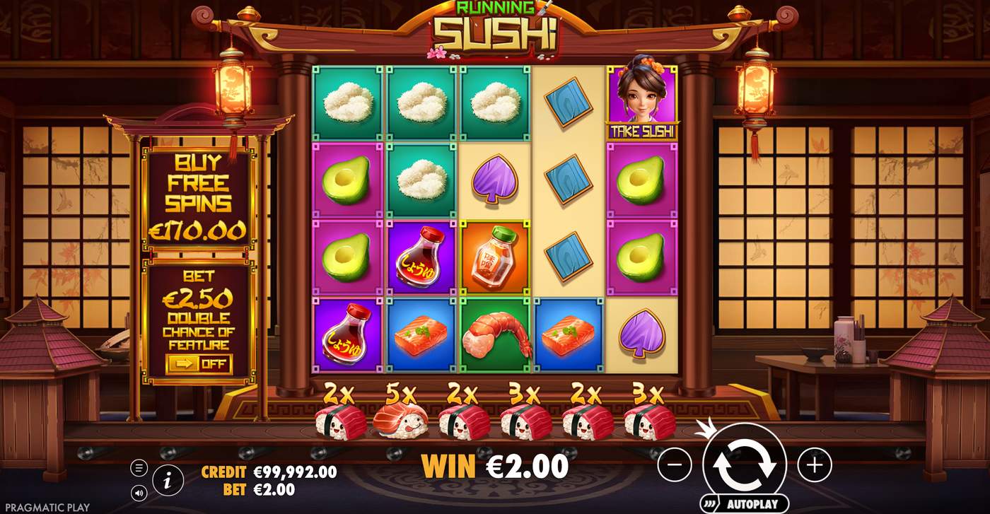 Running Sushi: image of winning